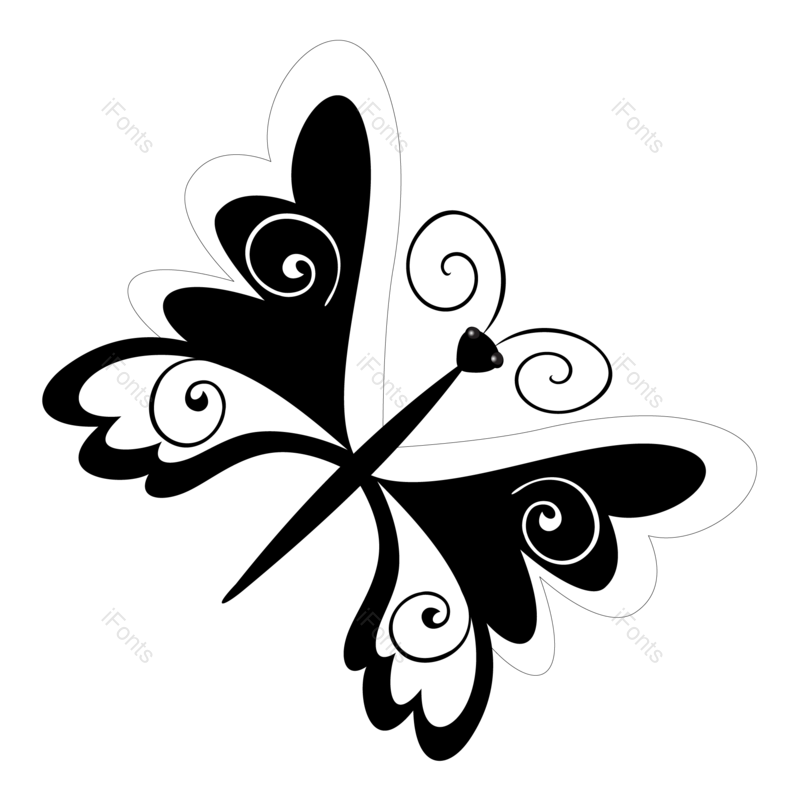 边框图片,花纹元素,复古花纹PNG,蝴蝶免抠素材
